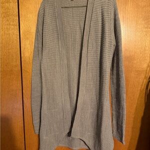 Say What? Women's Gray Cardigan Sweater